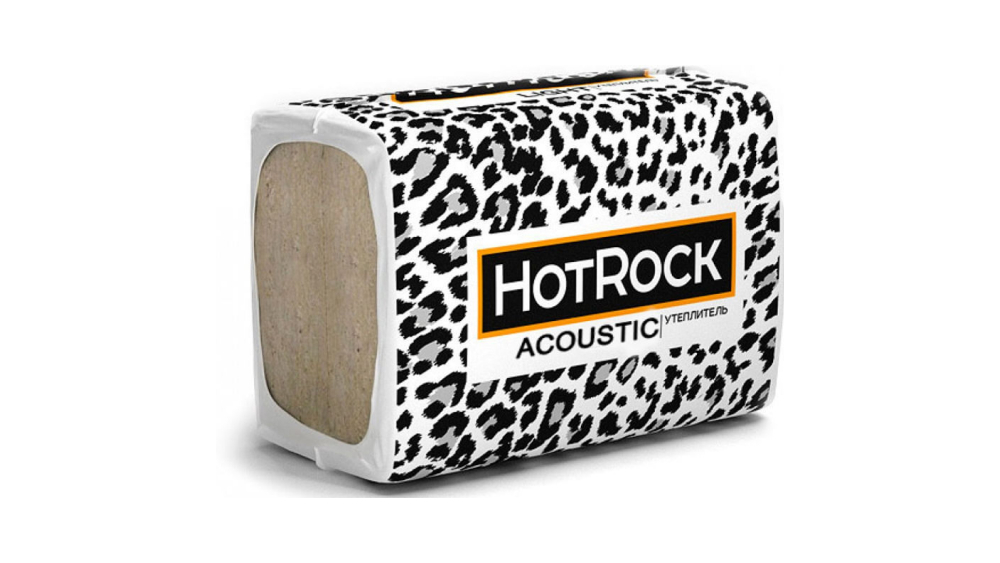 Утеплитель HOTROCK (ХОТРОК) Акустик 40кг/м3 Размер 1200*600*100 (2,88м2)